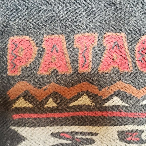 Upcycled Black Denim Jacket Adult Size Large Argentina Panel On Back - Picture 8 of 9